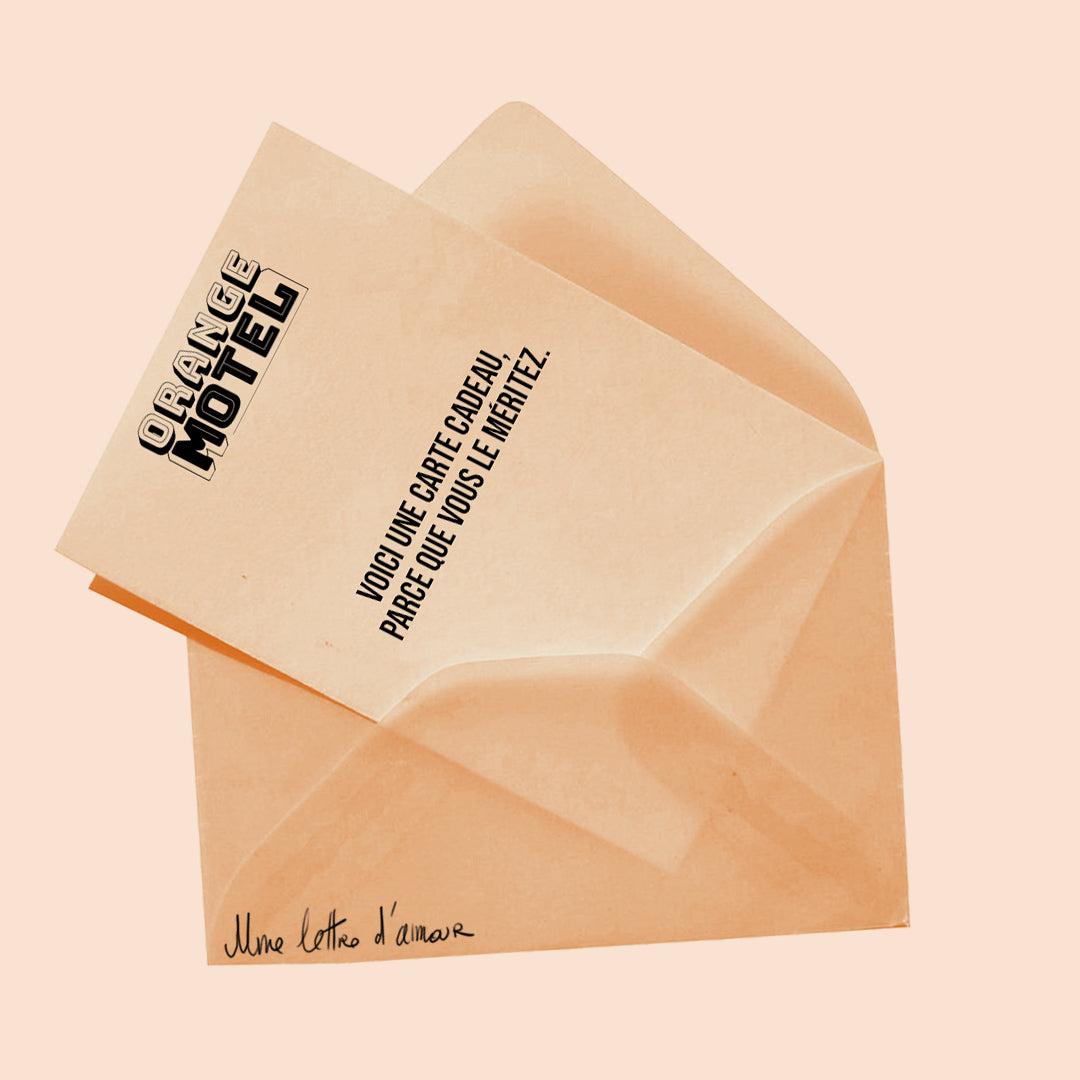 La carte-cadeau Orange Motel
